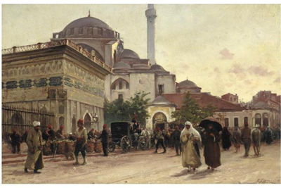 THE TOPHANE FOUNTAIN AND KILIC ALI PASHA MOSQUE, ISTANBUL