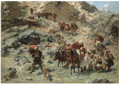 Sample artwork by Rudolf Otto von Ottenfeld (1856 - 1913), known for military history painting, teaching - View similar artists and auction records