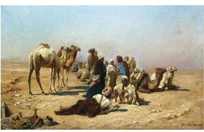 HALT IN THE DESERT