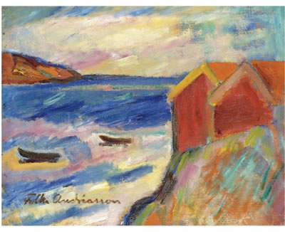 Sample artwork by Folke Andreasson (1902 - 1948), known for painting - View similar artists and auction records