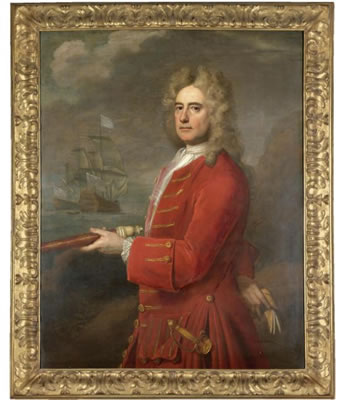 PORTRAIT OF ADMIRAL SIR JAMES WISHART (1650-1723)