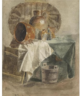 Sample artwork by Peter de Wint (1784 - 1849), known for painting, landscapist, watercolorist - View similar artists and auction records