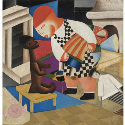 CHILD WITH A DOLL