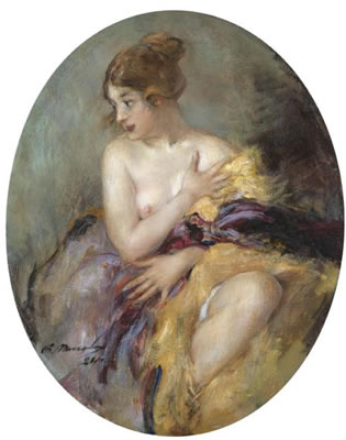 NUDE WITH SHAWL
