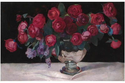 Sample artwork by Savely Sorine (1878 - 1953), known for portrait painting - View similar artists and auction records