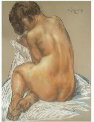 SEATED NUDE