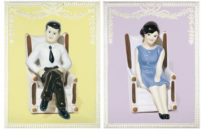 KENNEDY'S SALT AND PEPPER SHAKER