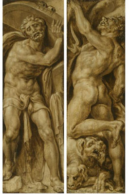 SAMSON GRASPING THE GATES OF GAZA; by Maerten van Heemskerck - Auction record, sale price, and art valuation. Compare with similar artists and explore comparable artworks.
