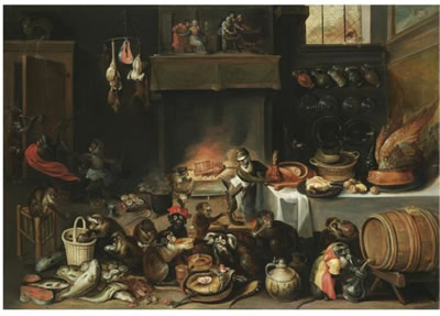 Sample artwork by Ferdinand Van Kessel (1648 - 1696), known for painting - View similar artists and auction records