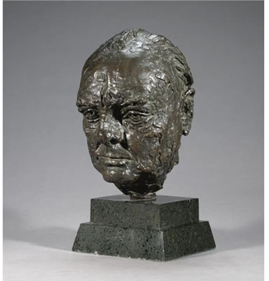 SIR WINSTON CHURCHILL by Jacob (Sir) Epstein - Auction record, sale price, and art valuation. Compare with similar artists and explore comparable artworks.