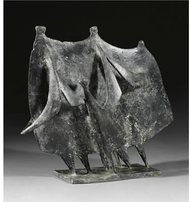 Sample artwork by Kenneth Armitage (1916 - 2002), known for semi-abstract sculpture - View similar artists and auction records