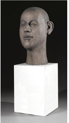 Sample artwork by John Davies (Born 1946), known for portrait, figure drawings, sculpture - View similar artists and auction records