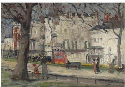 HYDE PARK by Albert Ludovici Jr - Auction record, sale price, and art valuation. Compare with similar artists and explore comparable artworks.
