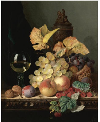 Sample artwork by Edward Ladell (1821 - 1886), known for still life painting - View similar artists and auction records