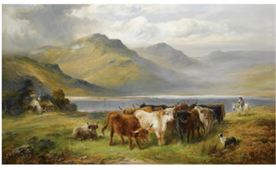 NEAR LOCH LOMOND by George Turner II - Auction record, sale price, and art valuation. Compare with similar artists and explore comparable artworks.