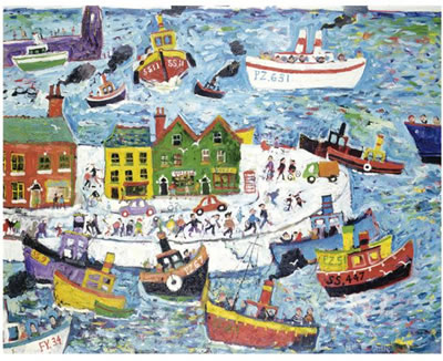 FISHING FLEET ST. IVES