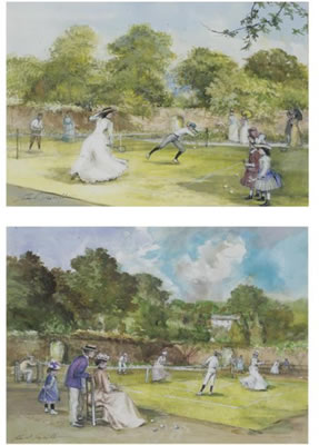 Sample artwork by John Strickland Goodall (1908 - 1996), known for painting - View similar artists and auction records