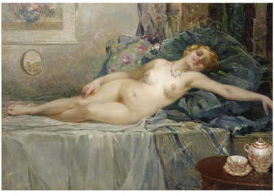RECLINING NUDE