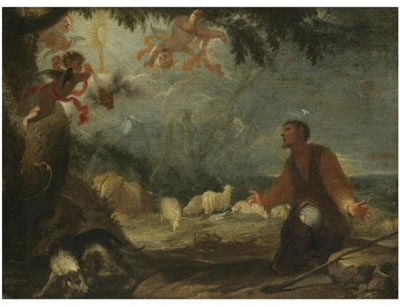 Sample artwork by Juan Antonio Frias Y Escalante (1630 - 1669), known for baroque style paintings, religious themes - View similar artists and auction records