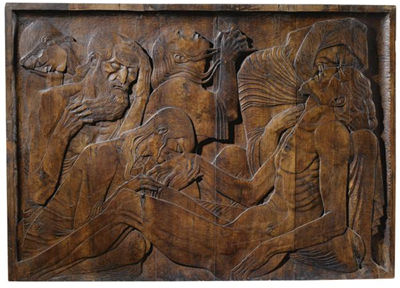 THE DESCENT FROM THE CROSS by Ivan Mestrovic - Auction record, sale price, and art valuation. Compare with similar artists and explore comparable artworks.