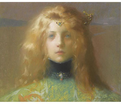 JEUNE FILLE DE FACE