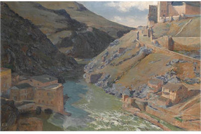 Sample artwork by Aureliano Beruete Y Moret (1845 - 1912), known for spanish impressionism, landscape painting - View similar artists and auction records