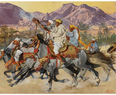 LES CAVALIERS DE L'ATLAS