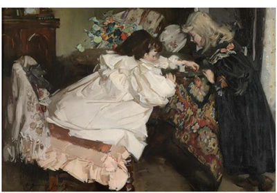 Sample artwork by William Somerville Shanks (1864 - 1951), known for painter, teacher, member of art clubs - View similar artists and auction records