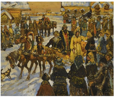 Sample artwork by Léonid Viktorovitch Tourjanski (1875 - 1945), known for painting - View similar artists and auction records