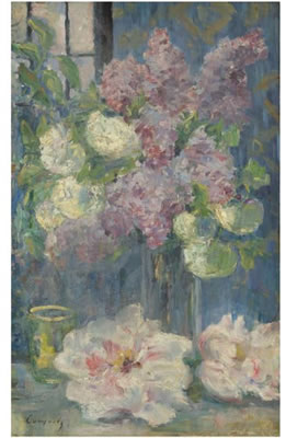STILL LIFE WITH FLOWERS by Nicolai Nicolaievitch Sapounov - Auction record, sale price, and art valuation. Compare with similar artists and explore comparable artworks.