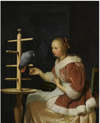 Sample artwork by Frans Van Mieris I (1635 - 1681), known for genre and portrait painting - View similar artists and auction records