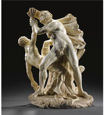 A MARBLE GROUP OF HERCULES AND LICHAS by Francesco Bertos - Auction record, sale price, and art valuation. Compare with similar artists and explore comparable artworks.