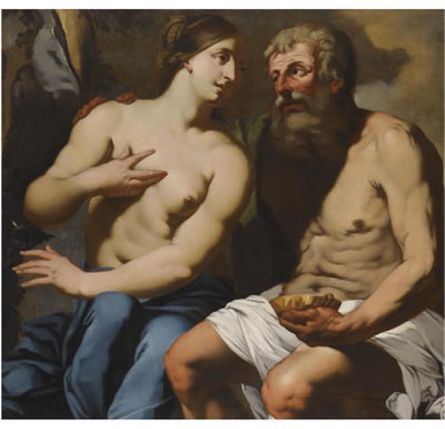 Sample artwork by Pietro Negri (1628/35 - c.1679), known for naturalism in baroque style - View similar artists and auction records