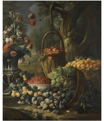 Sample artwork by Baldassare Caro (1689 - 1760), known for still life paintings, specializing in game - View similar artists and auction records