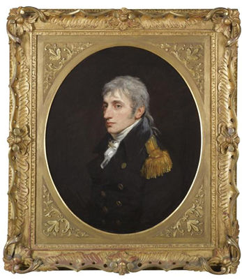 PORTRAIT OF CAPTAIN JOSEPH LAMB POPHAM R.N. (1771-1833) by John Opie - Auction record, sale price, and art valuation. Compare with similar artists and explore comparable artworks.