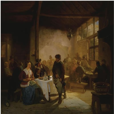 THE TAVERN by Willem Linnig The Elder - Auction record, sale price, and art valuation. Compare with similar artists and explore comparable artworks.