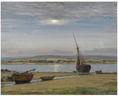 MOONLIGHT ON THE FIRTH OF CLYDE