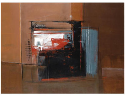 ABSTRACTION (THE ACROPOLIS) by Alecos Kontopoulos - Auction record, sale price, and art valuation. Compare with similar artists and explore comparable artworks.