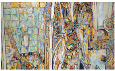 Sample artwork by Yiannis Psychopedis (Born 1945), known for painting and sculpture - View similar artists and auction records