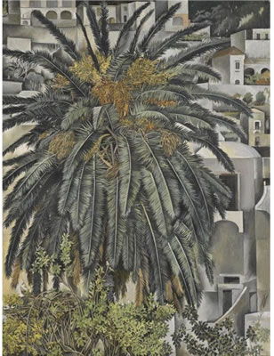 THROUGH A WINDOW (POSITANO) 1955