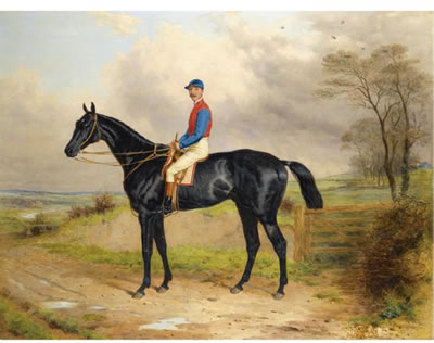 LORD POULETT'S CELEBRATED RACEHORSE THE LAMB WITH GEORGE EDE UP by Harry (Henry) Hall - Auction record, sale price, and art valuation. Compare with similar artists and explore comparable artworks.