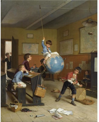 Sample artwork by Andre Henri Dargelas (1828 - 1906), known for painting - View similar artists and auction records