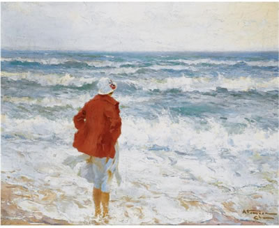 ON THE SEASHORE