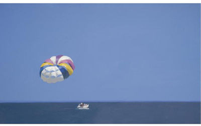 SEASCAPE WITH PARACHUTE by Maxim Mamsikov - Auction record, sale price, and art valuation. Compare with similar artists and explore comparable artworks.