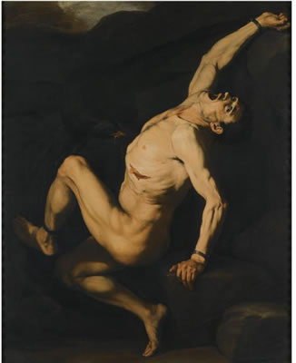 PROMETHEUS by Jusepe (Giuseppe) de Ribera - Auction record, sale price, and art valuation. Compare with similar artists and explore comparable artworks.