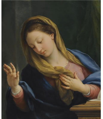 THE VIRGIN ANNUNCIATE