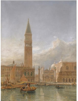 PIAZZETTA SAN MARCO, VENICE by Edward Angelo Goodall - Auction record, sale price, and art valuation. Compare with similar artists and explore comparable artworks.