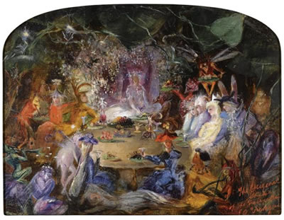 SKETCH FOR THE FAIRY'S BANQUET (RECTO); GIVING ALMS (VERSO) by John Anster (Austen) Fitzgerald - Auction record, sale price, and art valuation. Compare with similar artists and explore comparable artworks.