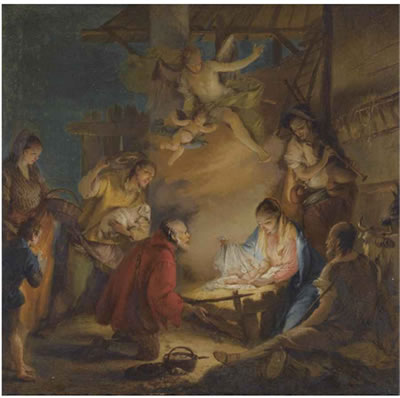THE ADORATION OF THE SHEPHERDS