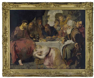 CHRIST IN THE HOUSE OF SIMON THE PHARISEE